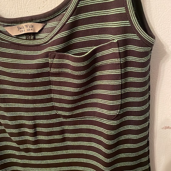 Jack Wills US 4 Striped Tank Dress - Picture 8 of 10